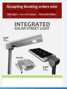 Integrated Solar Street Lights